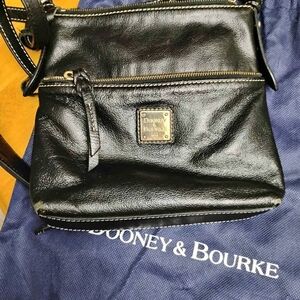 Dooney & Bourke Black and Pink Interior Bag